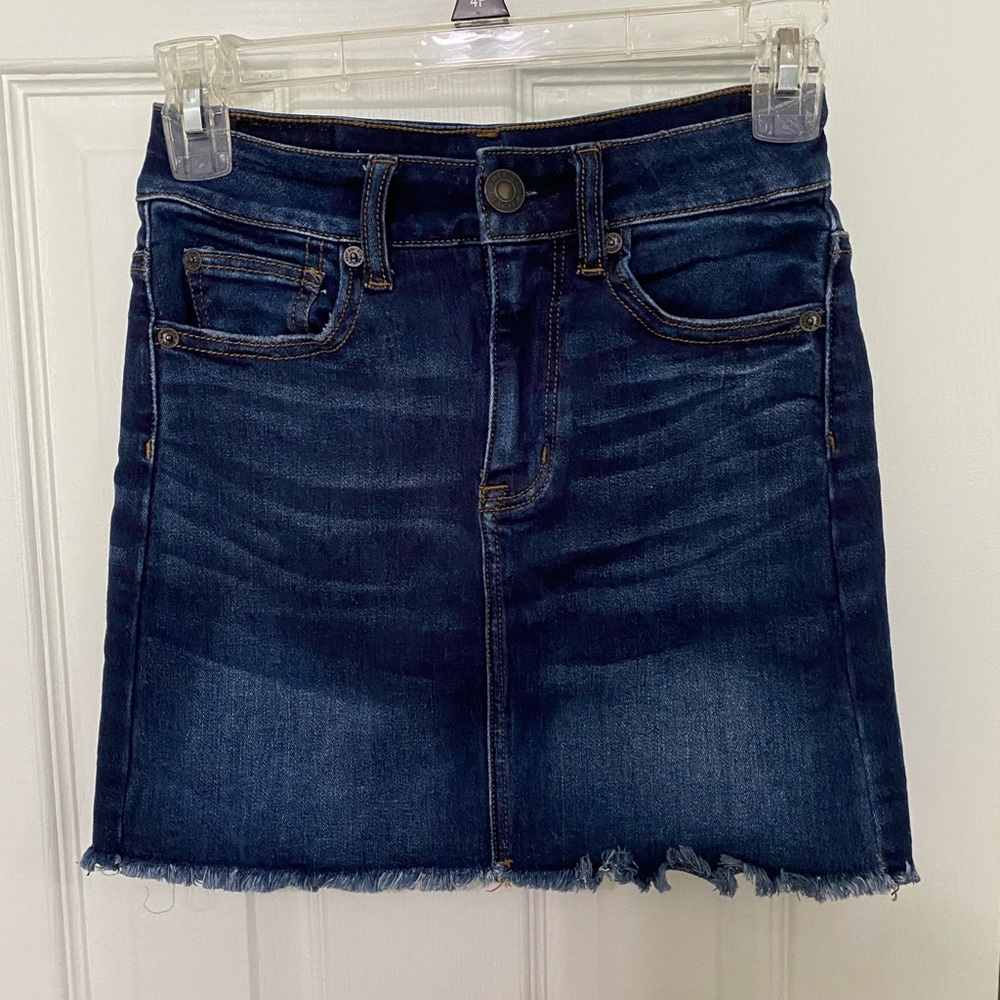 American Eagle Jean skirt Size 00